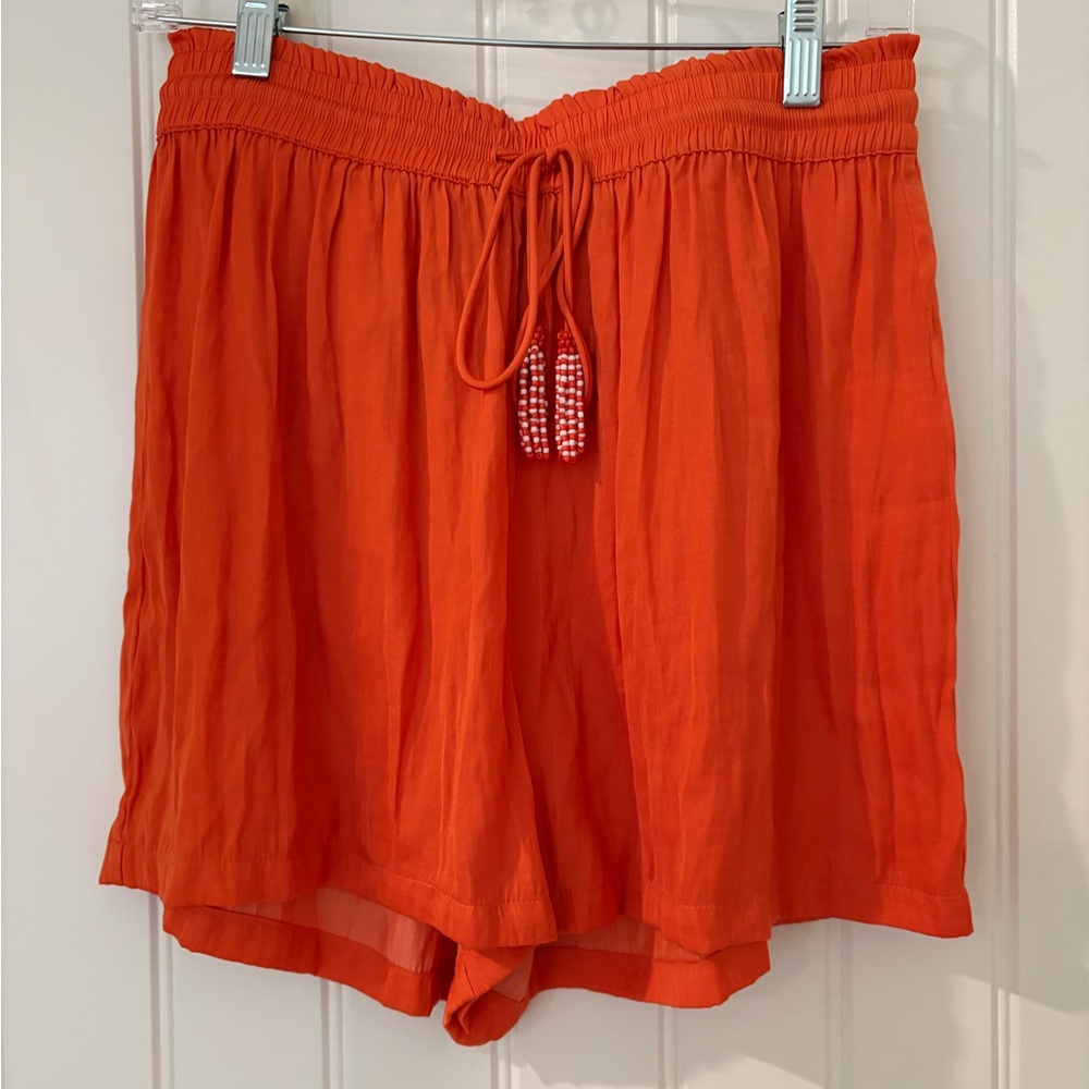 RACHEL Rachel Roy High Waist Orange Shorts